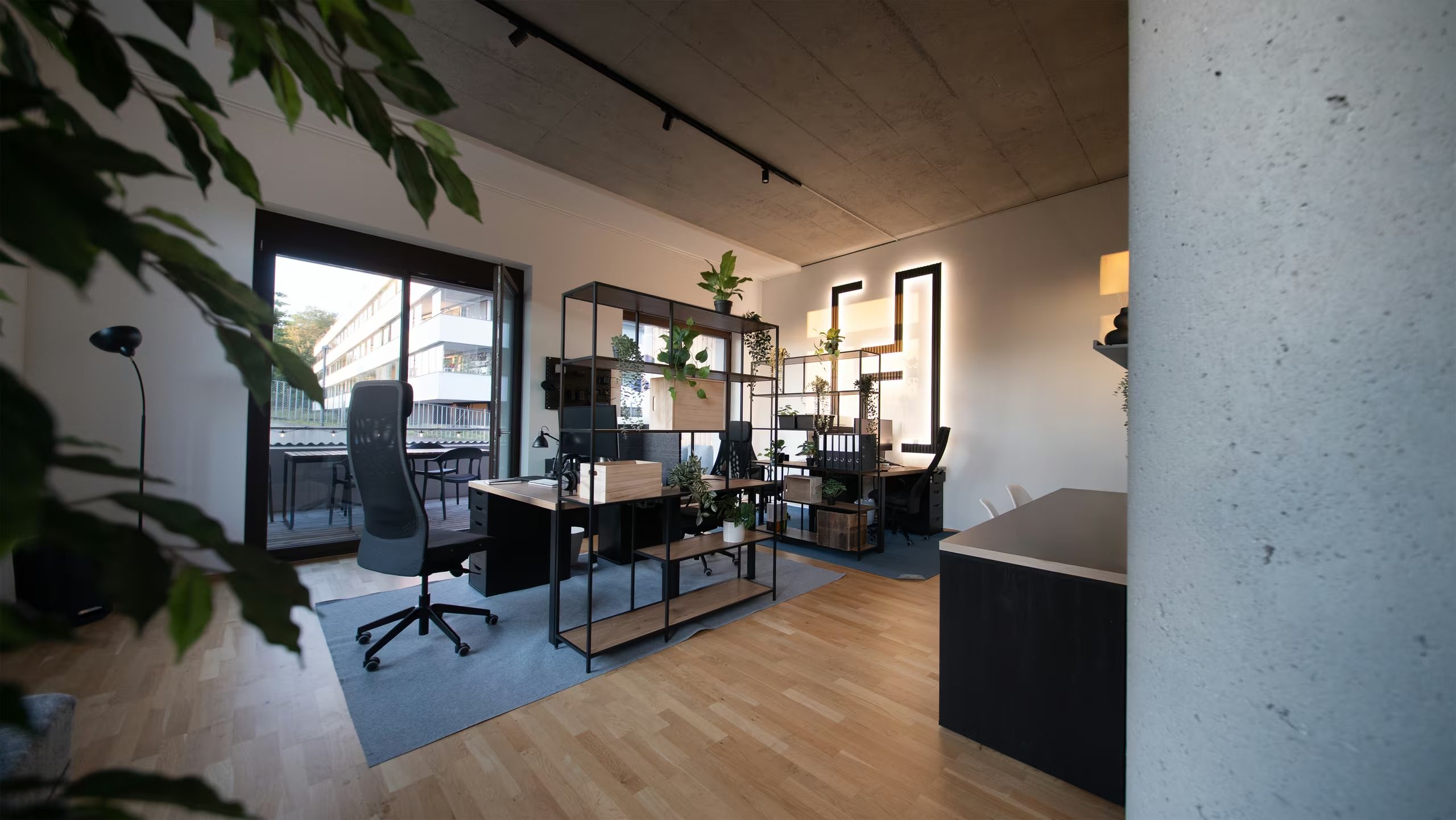Das Office der Haldelain GmbH in Liebefeld bei Bern
